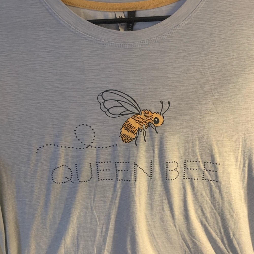 Pre Owned Women’s Jaclyn Intimates Queen Bee Sleep Lounge Shirt Sz Med Comfort - Picture 9 of 11